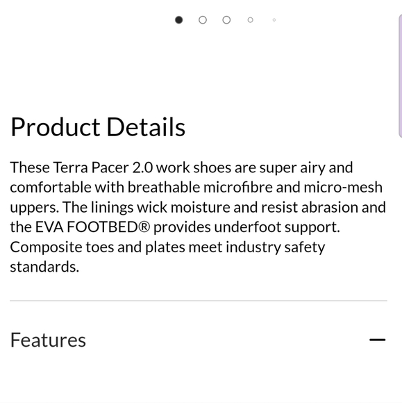 Terra Women's Pacer 2.0 Composite Toe Athletic Safety Work Shoe - Picture 9 of 11